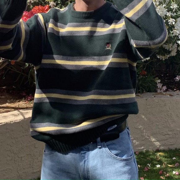 Green Tommy Hilfiger Sweater - Picture 2 of 3